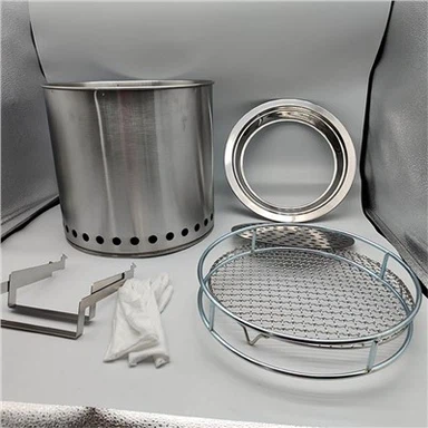 আউটডোর সোলো ব্যাকপ্যাক হাইকিং ফোল্ড ক্যাম্পিং কাঠের চুলা