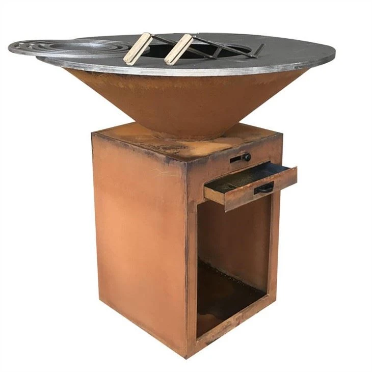 কর্টেন স্টিল Bbq