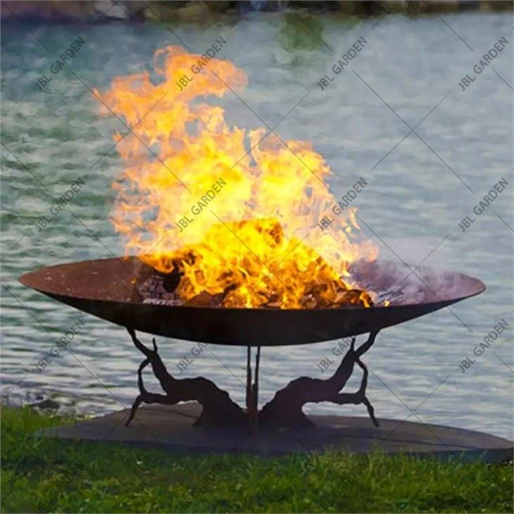 Large Outdoor Fire Pit With Chimney