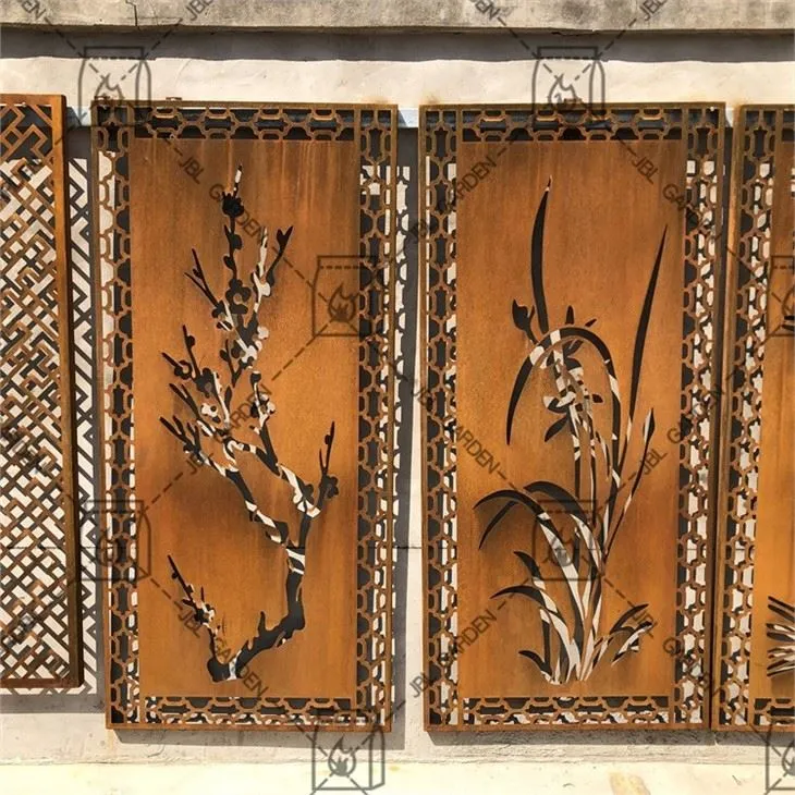 Laser Cutting Powder Metal Screen Fence