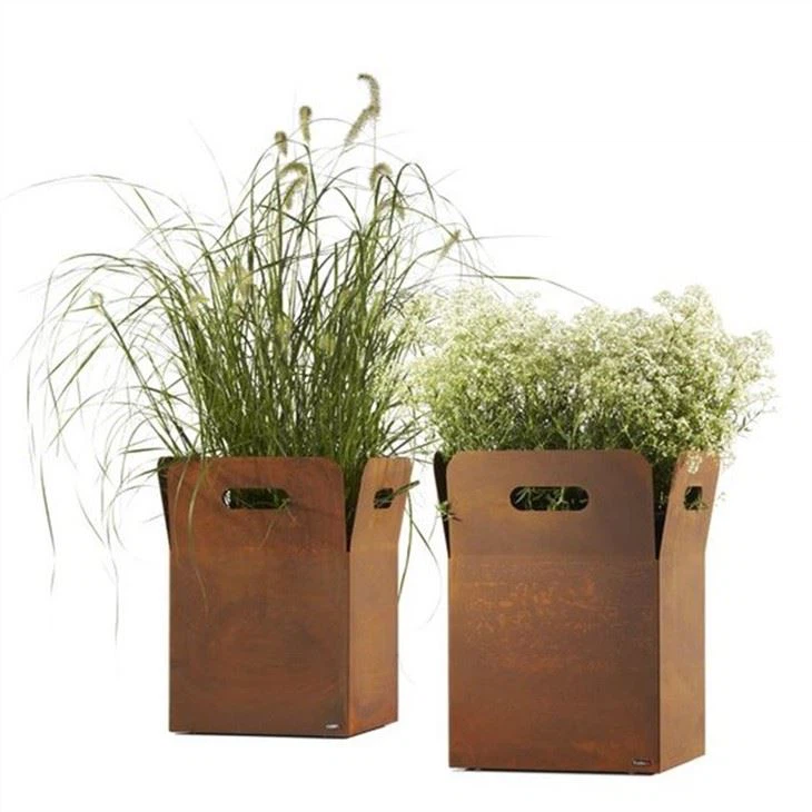 Metal Garden Patio Flower Pot