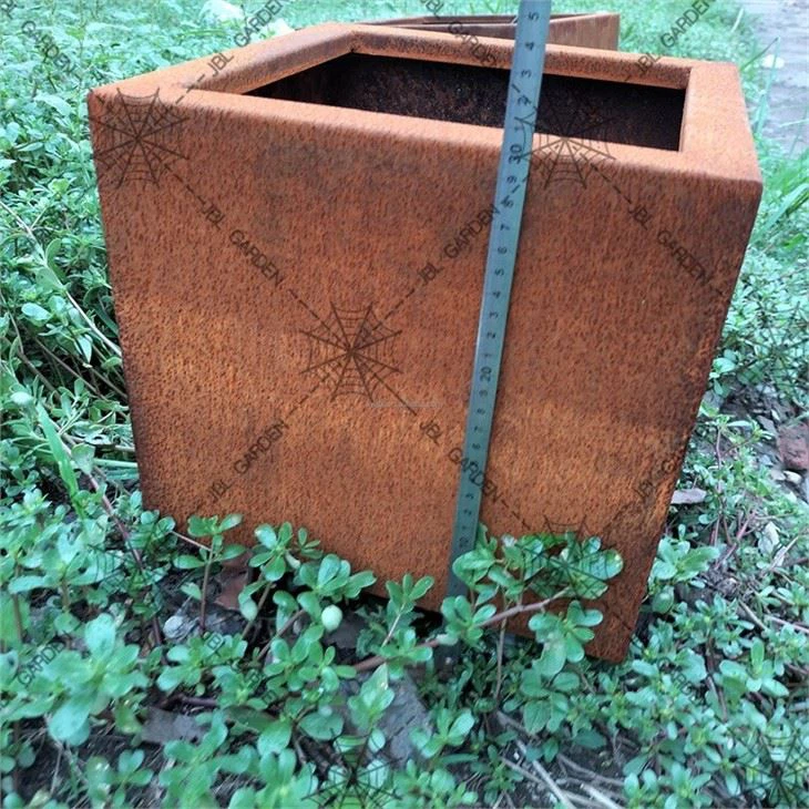 Metal Oblong Planters
