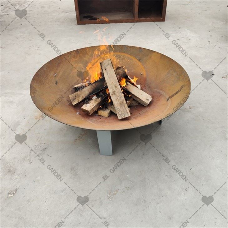 Raw Steel Fire Pit