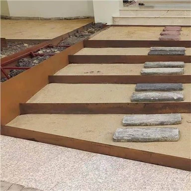 ল্যান্ডস্কেপ আলংকারিক Corten ইস্পাত প্রান্ত