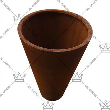 কর্টেন ইস্পাত বড় প্ল্যান্টার