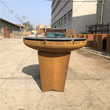 কাঠকয়লা Bbq সহ আউটডোর রান্নাঘর