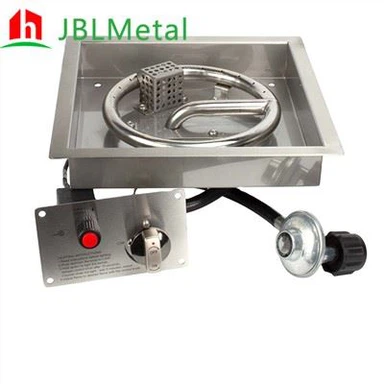 স্কোয়ার গ্যাস ফায়ার পিট