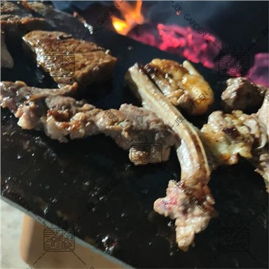 কাঠের চালিত কর্টেন ইস্পাত ফায়ার পিট