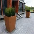 Steel Flower Pot With Custom Design