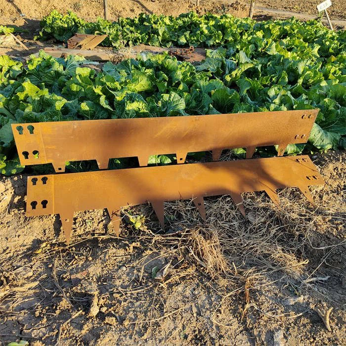 বহিঃপ্রাঙ্গণ জন্য মরিচা Corten ইস্পাত প্রান্ত