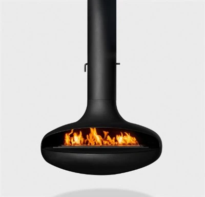 সিলিং থেকে অগ্নিকুণ্ড গরম করা