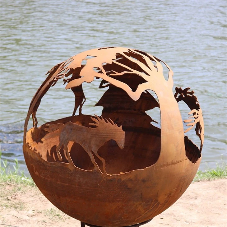 Steel Sphere Water Fall factory