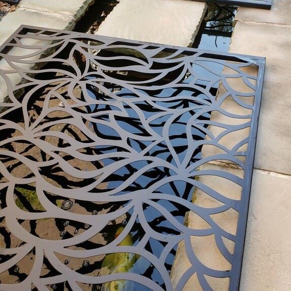 Wall Mounted Steel Screen For Patio factory